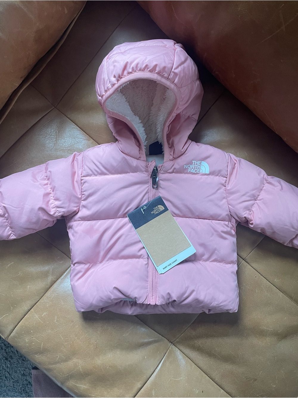 The North Face Down Jacket 0-3mo Shady Rose